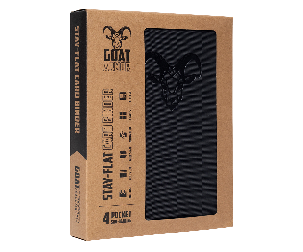 "Stay Flat" Card Binder